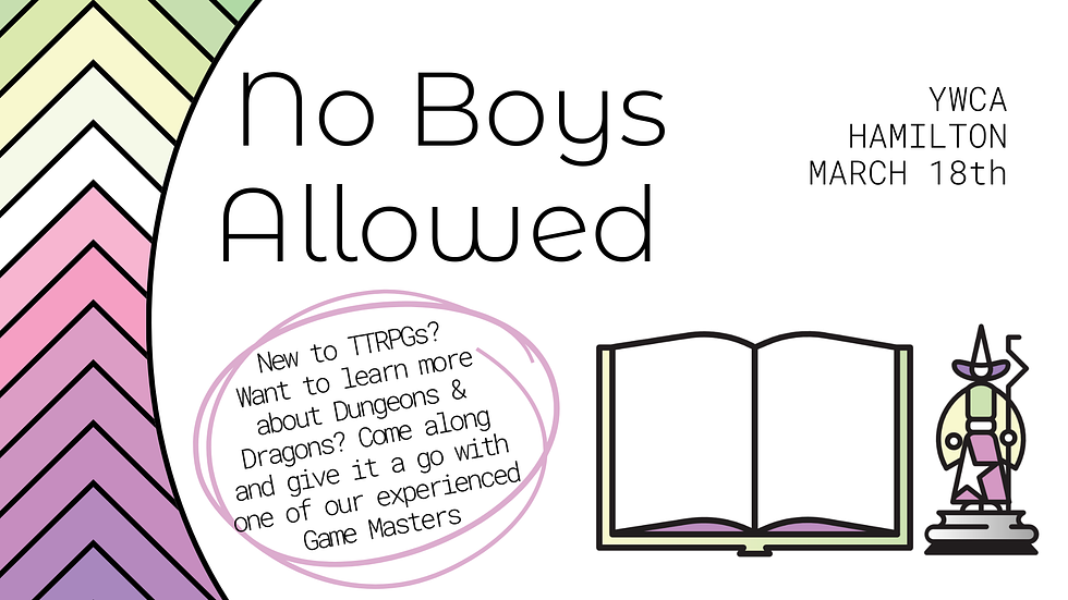 No Boys Allowed March 2026 hero image